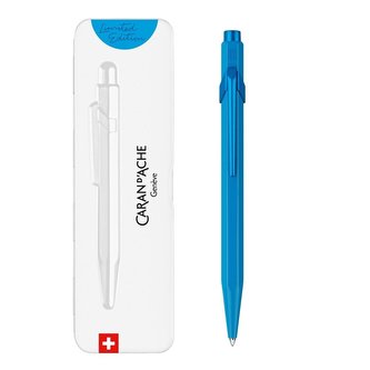 Kuličkové pero "849", azure blue, CARAN D'ACHE 849.597