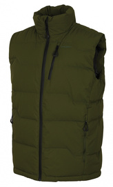Pánská péřová vesta Deep M tm. zelená - M