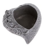 Betonový obal na květináč - srdce, 0/12