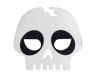 Maska filcowa czaszka 18x16.5cm