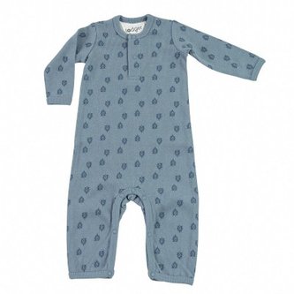 LODGER Jumper Print Rib Ocean 68