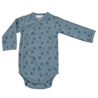 LODGER Romper Long Sleeves Print Rib Ocean vel. 56