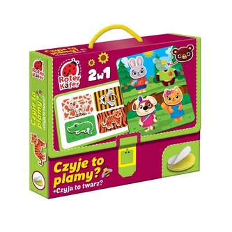 Gra edukacyjna Czyje to plamy? Gra edukacyjna Czyje to plamy?