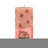 SVÍČKA RUSTIK 130/68 KRÉMOVÝ KARAMEL