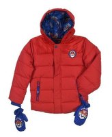 ZIMNÍ BUNDA A RUKAVICE TLAPKOVÁ PATROLA - velikost 3