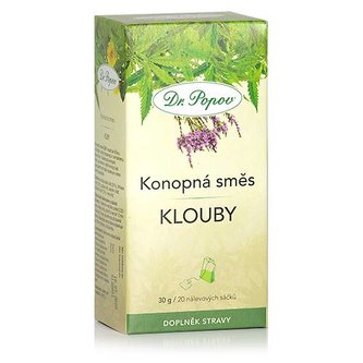 Klouby, konopná směs, 30 g Dr. Popov