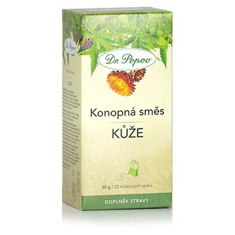 Kůže, konopná směs, 30 g Dr. Popov
