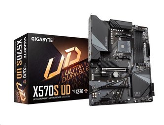 GIGABYTE MB Sc AM4 X570S UD, AMD X570, 4xDDR4, 1xHDMI