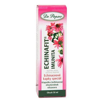 Echinafit® imunita, originální bylinné kapky, 50 ml Dr. Popov Echinafit® imunita, originální bylinné kapky, 50 ml Dr. Popov