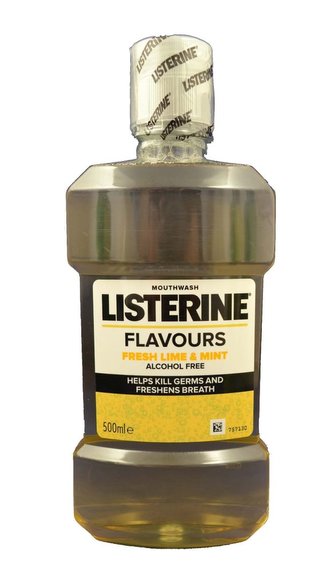 Listerine 500ml Fresh Lime & Mint ústní voda