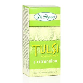 Tulsi s citronelou, bylinný čaj, 30 g Dr. Popov