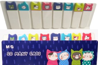 Karteczki samoprzylepne So Many Cats 15x53 M&G;
