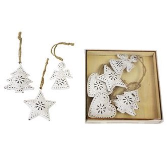 Vánoční ozdoby sada 8 ks 381835