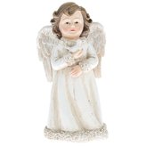 Polyresinový anděl s ptáčkem, 3/72