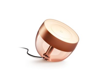 PHILIPS COL Iris Stolní svítidlo Hue White and color ambiance, měděná