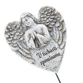 Polyresinový anděl - zápich, 12/144