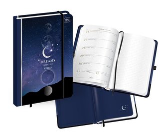 Kalendarz 2023 książkowy A5/192K Metallic Galaxy Kalendarz 2023 książkowy A5/192K Metallic Galaxy