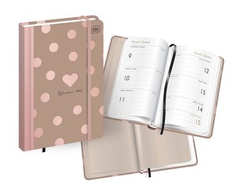 Kalendarz 2023 książkowy B6/192K Metallic Dots Kalendarz 2023 książkowy B6/192K Metallic Dots