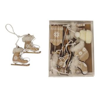 Vánoční ozdoby, 6 ks D4629-20