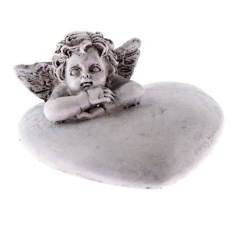 Polyresinový anděl na srdci, 6/144