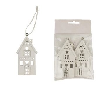 Dekorační domečky, 2 ks D4521