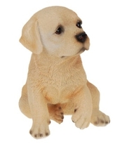 Dekorace pes labrador 16,5x14x11 cm