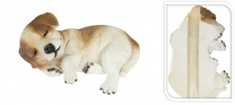 Pes bígl dekorace 10x20x11,2 cm