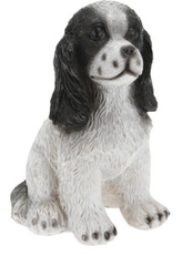 Dekorace pes kokršpaněl 14,5x11,5x8 cm