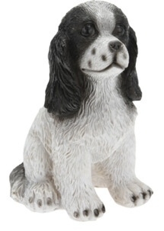 Dekorace pes kokršpaněl 14,5x11,5x8 cm