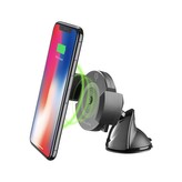 Cellularline Pilot Active univerzální držák s bezdrátovým nabíjením černý