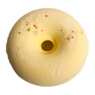 Pokhara šumivá koule do koupele Žlutý donut (vanilka) 70 g