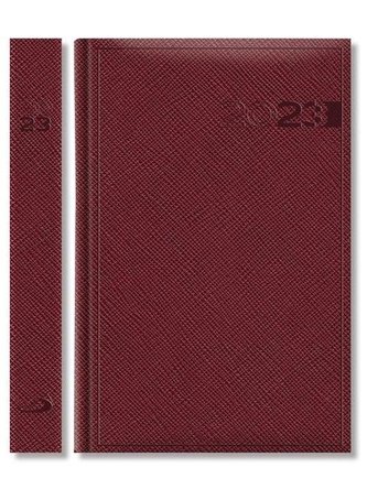 Terminarz 2023 Print special bordowy