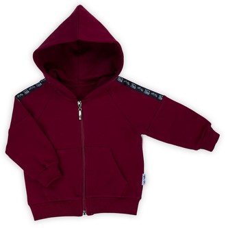 Kojenecká mikinka Nicol Races bordó - velikost 74 (6-9m)