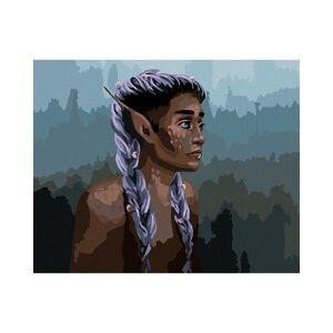 Malování podle čísel 40 x 50 cm - Elfka