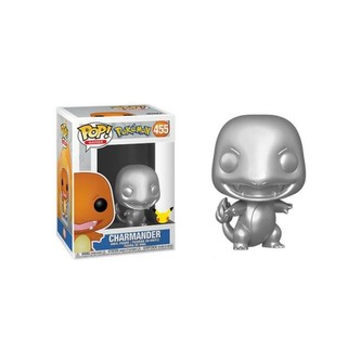 Funko POP! #455 Games: Pokémon - Charmander Silver (25th Anniversary)