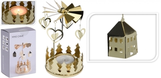 Andělské zvonění zlaté domek