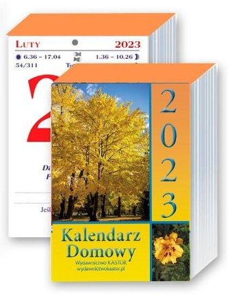 Kalendarz 2023 Domowy