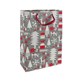 Vánoční dárková taška - 30x12x40 CM