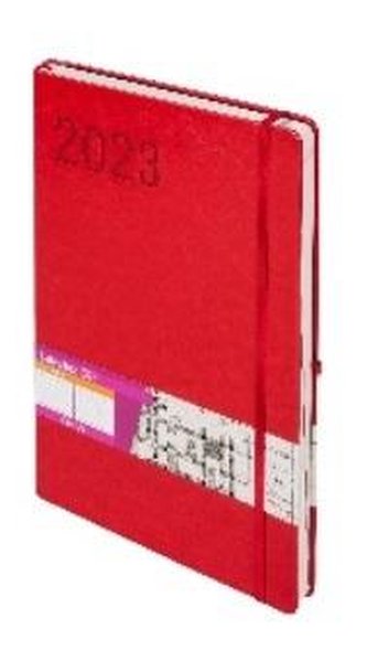 Kalendarz 2023 Formalizm A4 czerwony DNS ANTRA