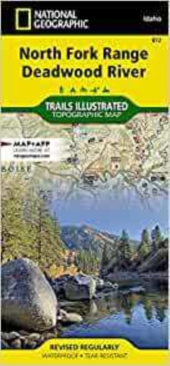 North Fork Range, Deadwood River Map