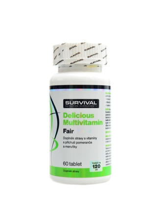 Survival - Delicious Multivitamin fair power 60 tablet