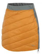 Dámská zimní sukně Freez L mustard/dk. grey green - M