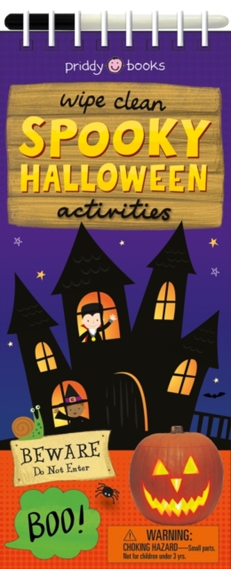 WIPE CLEAN SPOOKY HALLOWEEN ACTIVITIES