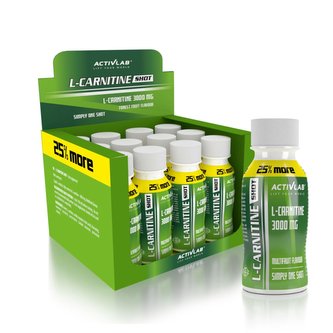 Spalovač tuků L-Carnitine Shot - ActivLab - 12 x 100 ml