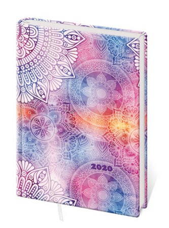 Diář 2020 A5 LYRA denní L285 Mandala
