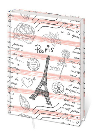 Diář 2020 A5 LYRA týdenní Paris