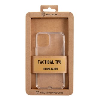 Tactical TPU kryt Apple iPhone 12 mini čirý Tactical TPU kryt Apple iPhone 12 mini čirý