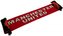 Pletená fan šála Manchester United FC: vzor ST (132 x 19 cm)