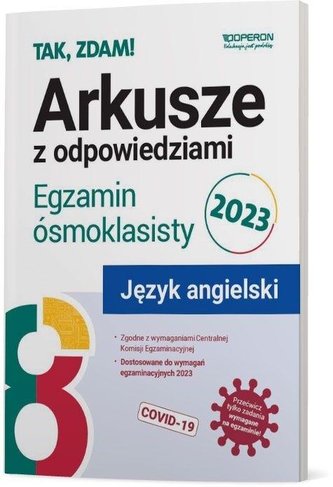 Egzamin ósmoklasisty 2023 Angielski Arkusze
