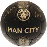 Fotbalový míč Manchester City FC: vzor Signature Gold PH (5)